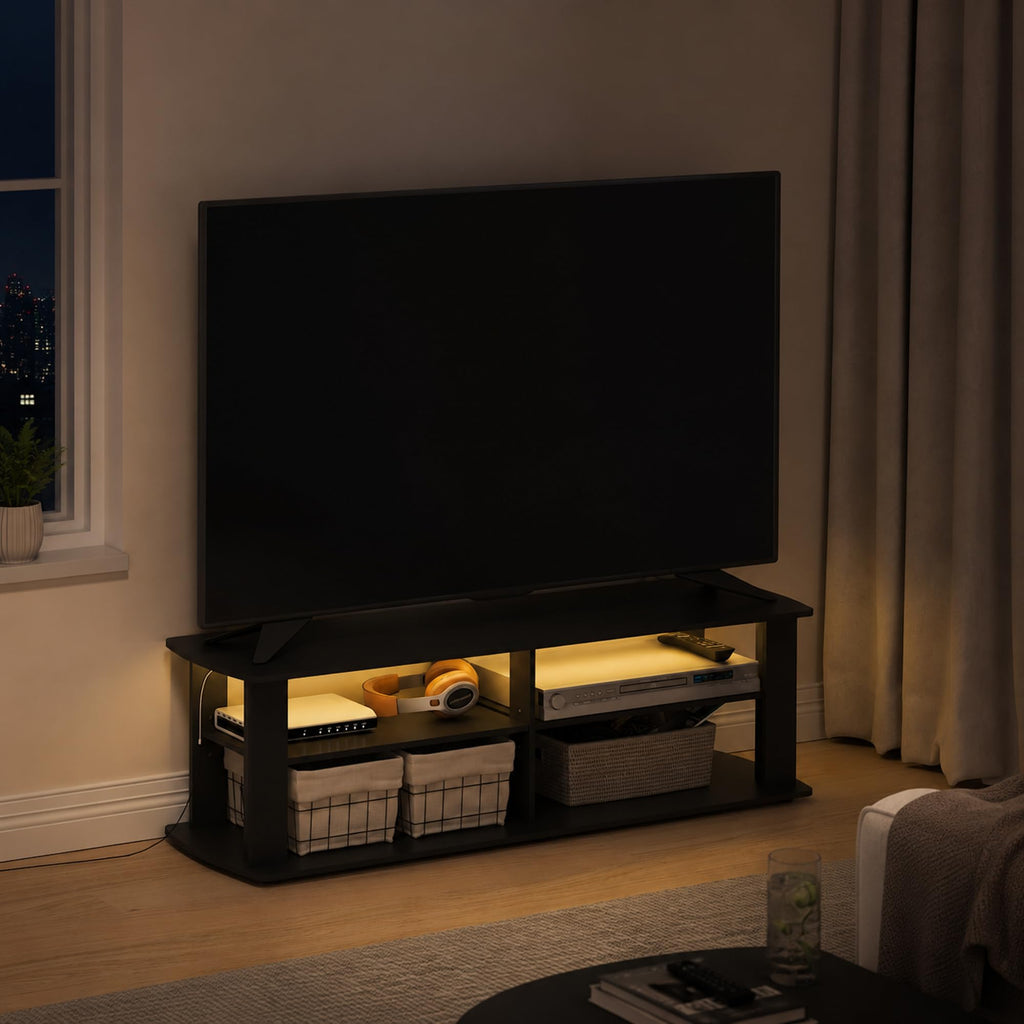 Furinno Turn-N-Tube Toolless 3-Tier TV Stand for 50" TV – 8 Colors - Flex Gamingproduct_type