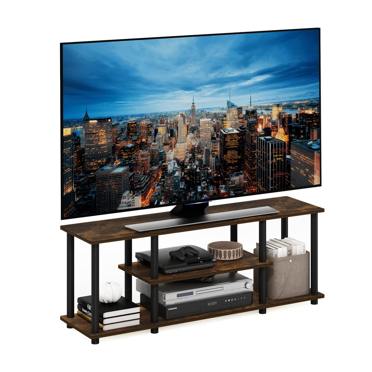 Furinno Turn-N-Tube TV Stand – 8 Configurations & 14 Colors - Flex Gamingproduct_type