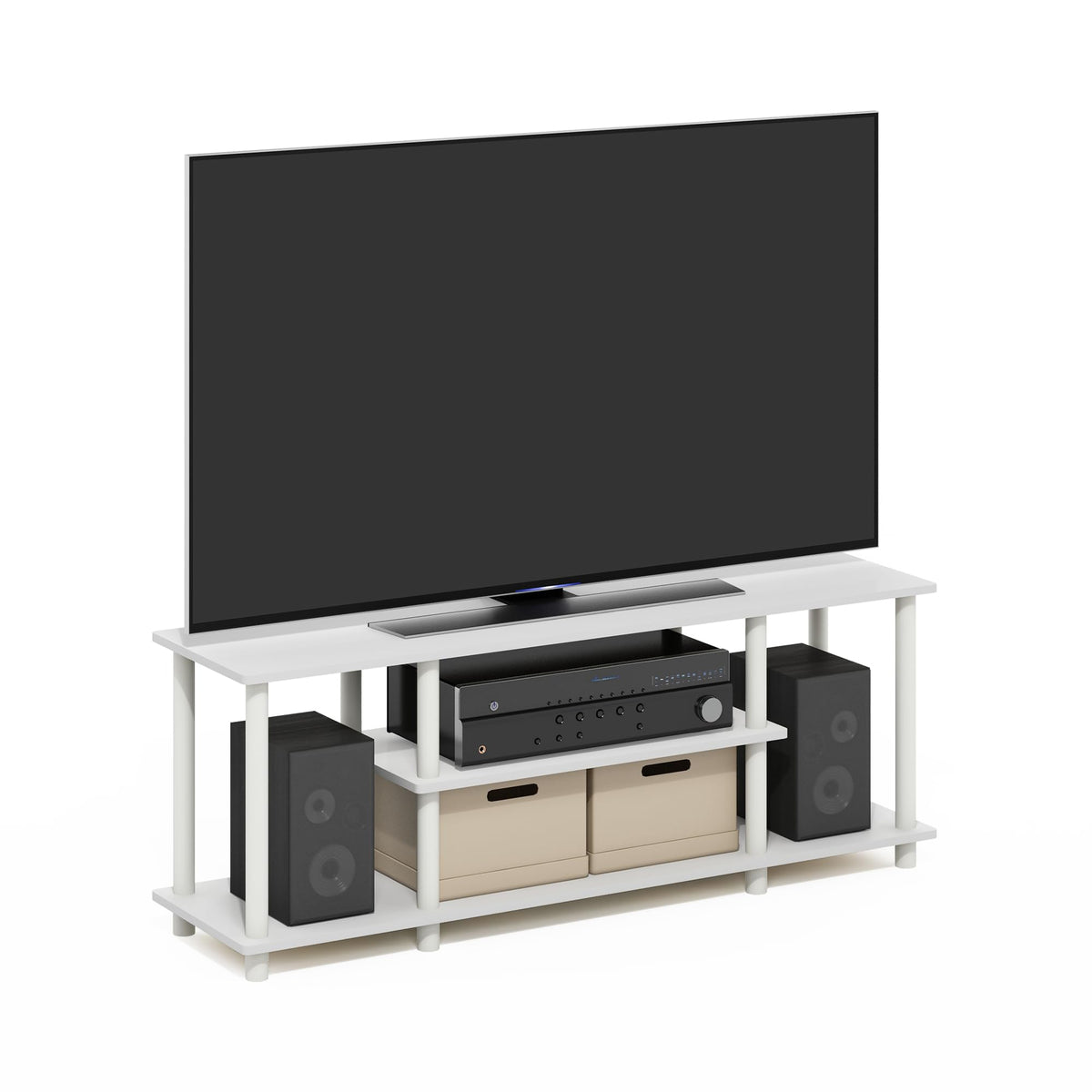Furinno Turn-N-Tube TV Stand – 8 Configurations & 14 Colors - Flex Gamingproduct_type