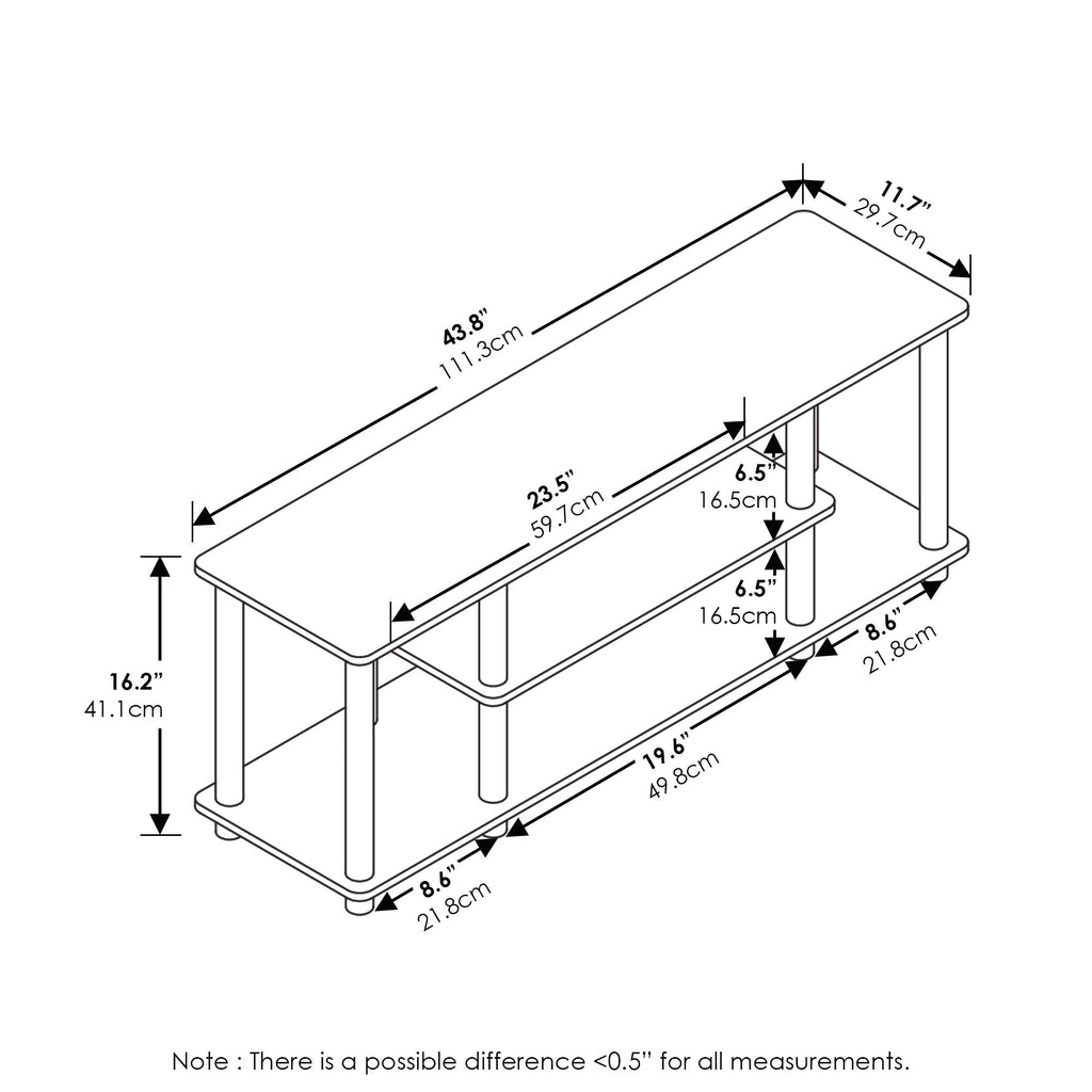 Furinno Turn-N-Tube TV Stand – 8 Configurations & 14 Colors - Flex Gamingproduct_type