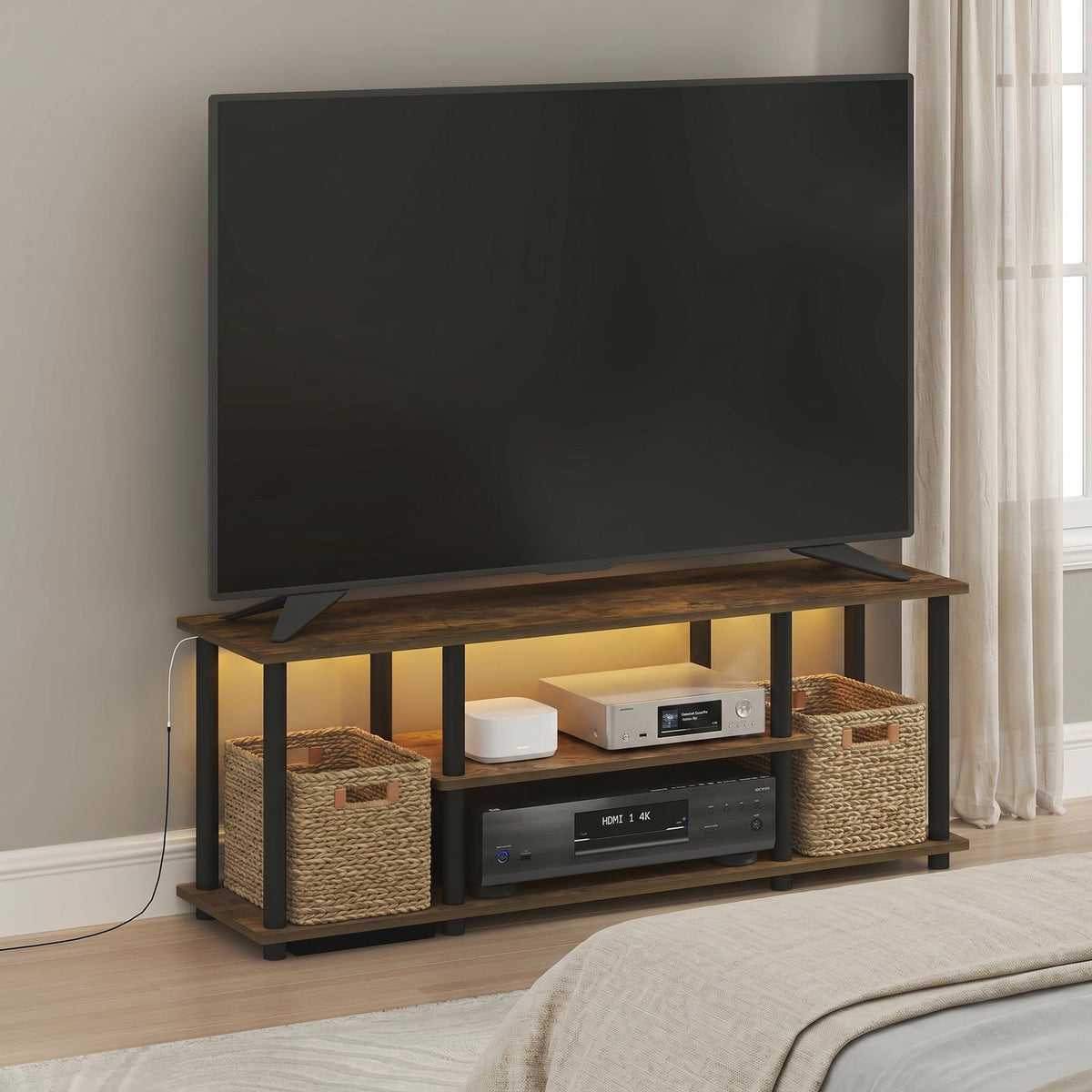 Furinno Turn-N-Tube TV Stand – 8 Configurations & 14 Colors - Flex Gamingproduct_type
