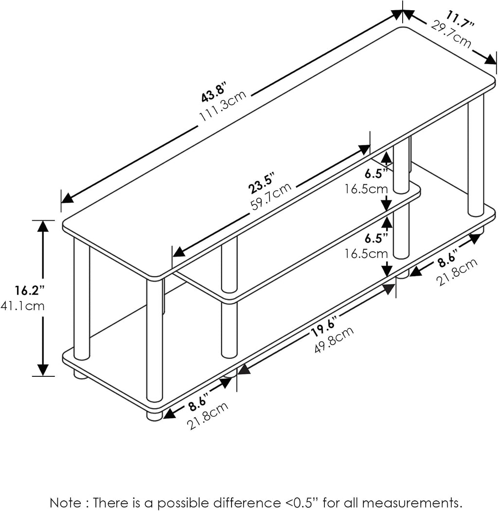 Furinno Turn-N-Tube TV Stand – 8 Configurations & 14 Colors - Flex Gamingproduct_type