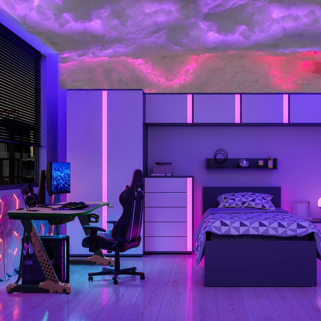 Fusehome 3D Cotton Thundercloud RGB LED Light – 2 Sizes - Flex Gamingproduct_type