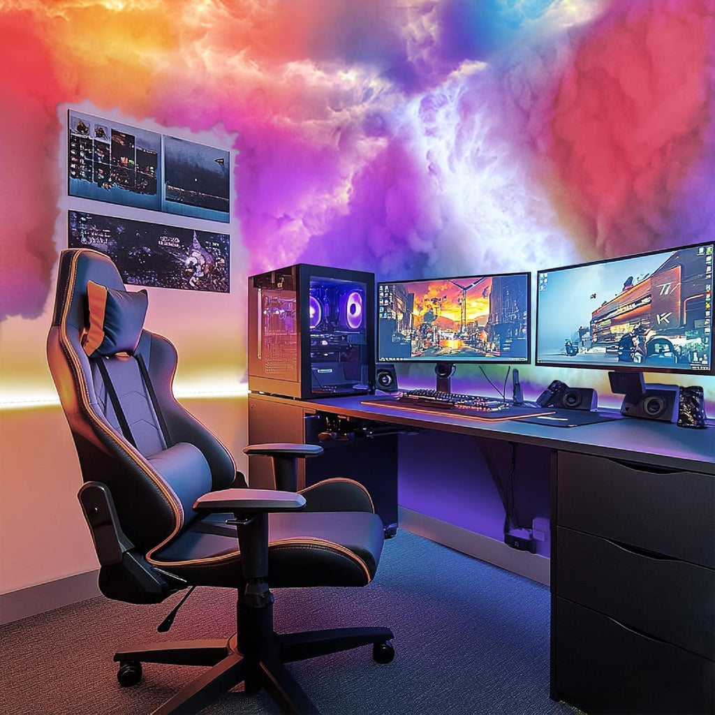 Fusehome 3D Cotton Thundercloud RGB LED Light – 2 Sizes - Flex Gamingproduct_type