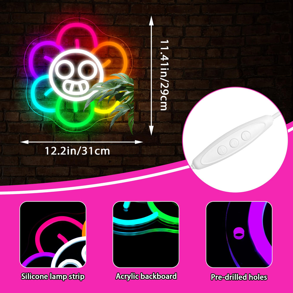 Fuzuneli Anime LED Neon Sign – 8 styles - Flex Gamingproduct_type