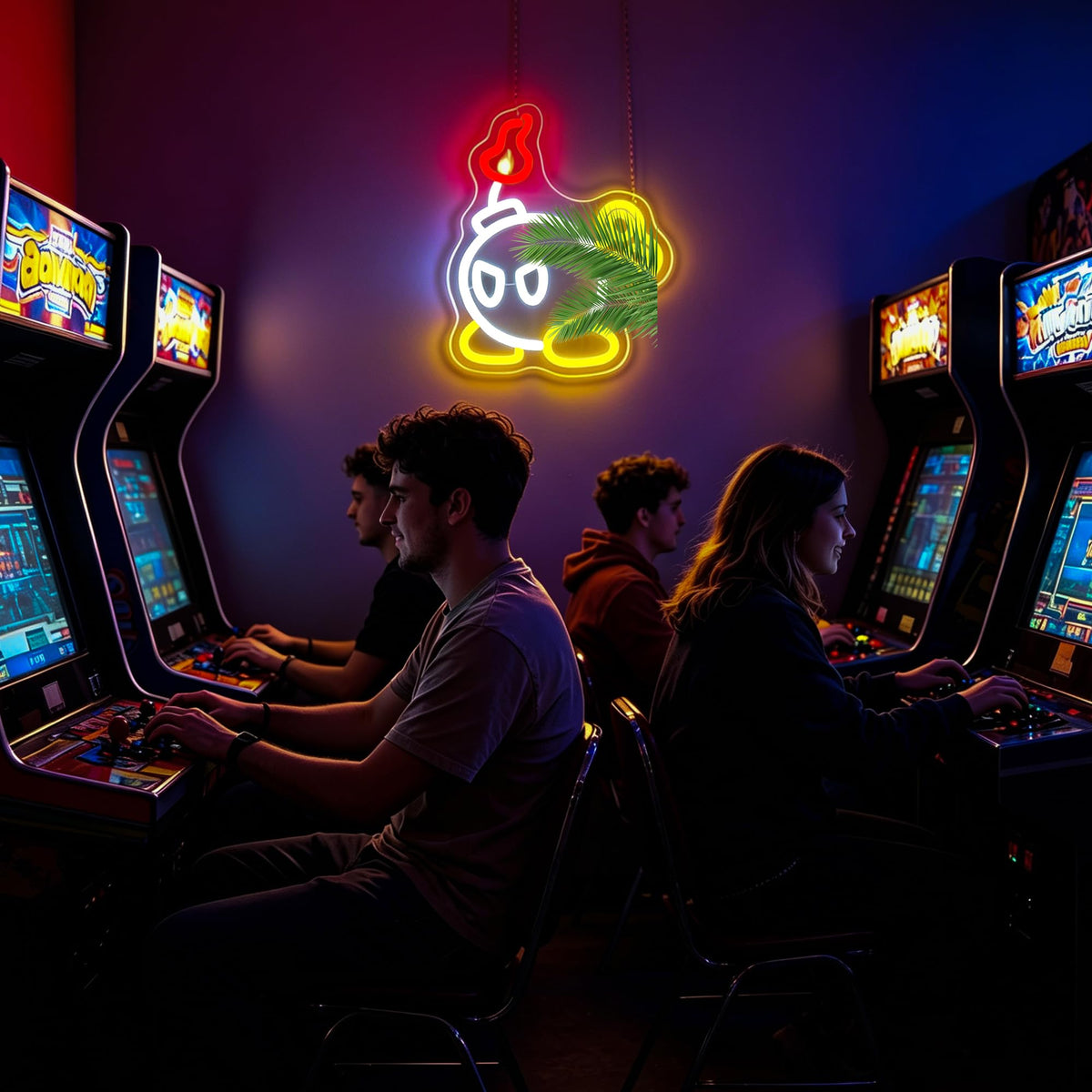 Fuzuneli Anime LED Neon Sign – 8 styles - Flex Gamingproduct_type