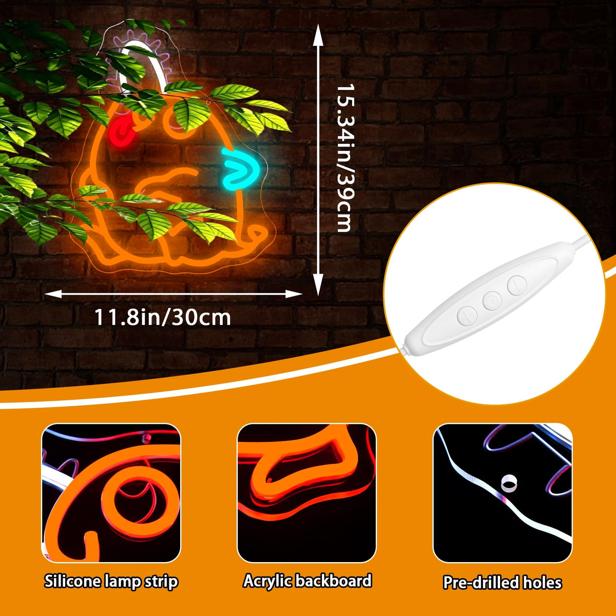 Fuzuneli Anime LED Neon Sign – 8 styles - Flex Gamingproduct_type