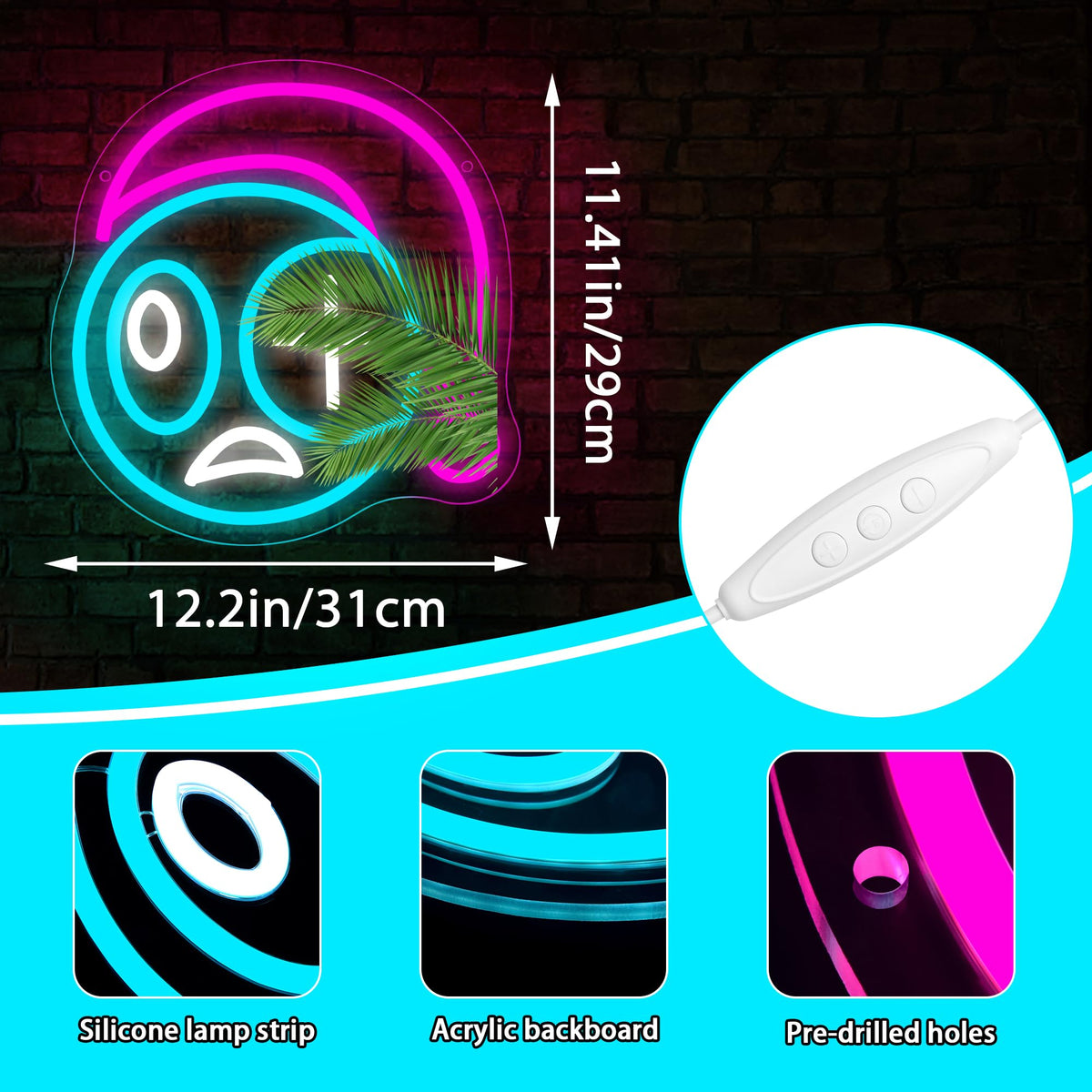 Fuzuneli Anime LED Neon Sign – 8 styles - Flex Gamingproduct_type