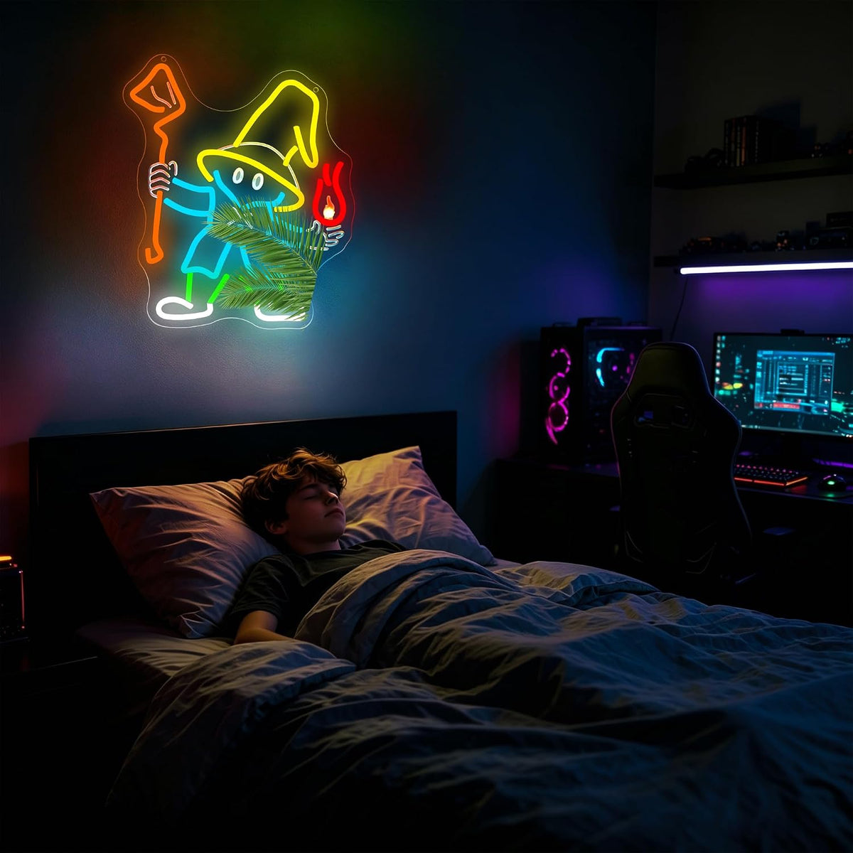 Fuzuneli Anime LED Neon Sign – 8 styles - Flex Gamingproduct_type
