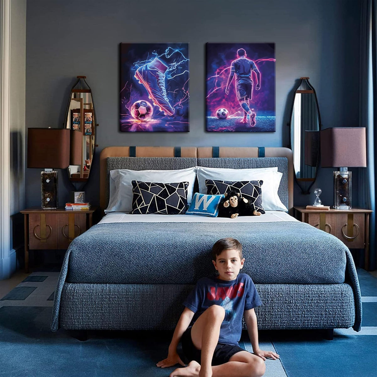 Game Room Decor Posters Set of 3 – Neon Gaming Wall Art – 2 Sizes & 10 Designs - Flex Gamingproduct_type