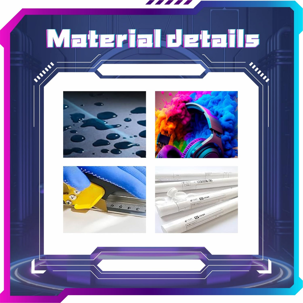 Game Room Decor Posters Set of 3 – Neon Gaming Wall Art – 2 Sizes & 10 Designs - Flex Gamingproduct_type