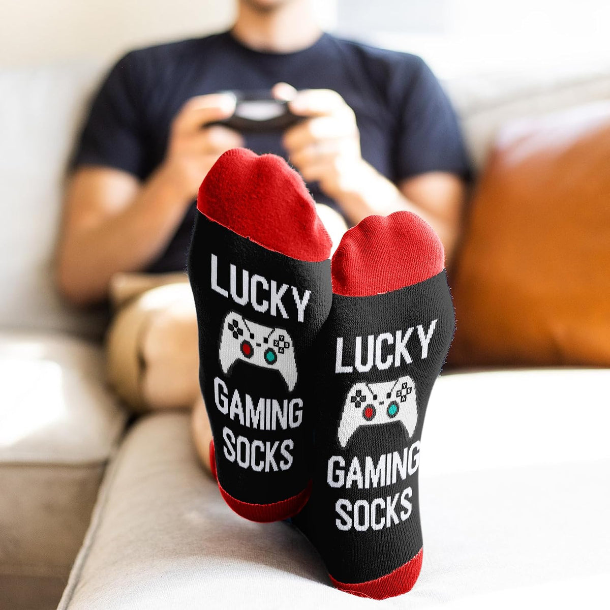 Gaming Themed Socks – Gamer Gift, One Size Fits Most - Flex Gamingproduct_type