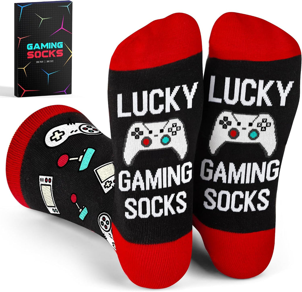 Gaming Themed Socks – Gamer Gift, One Size Fits Most - Flex Gamingproduct_type