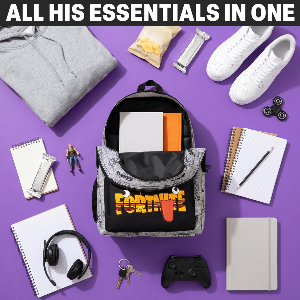 Get Trend Fortnite & Super Mario Kids Backpack – 4 Colors - Flex Gamingproduct_type