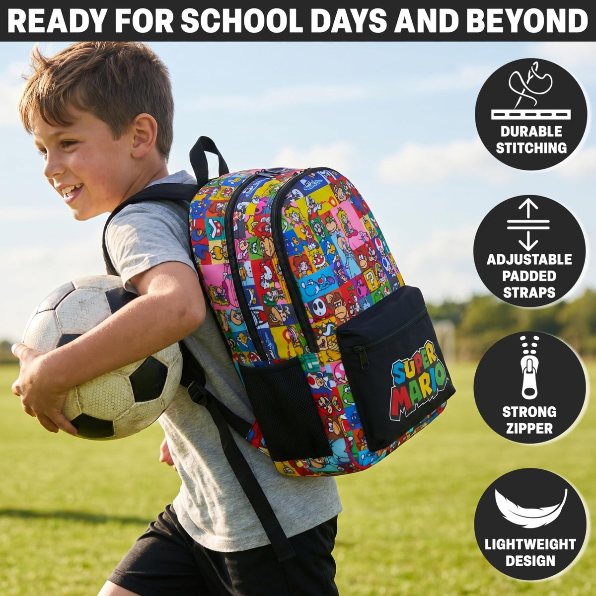 Get Trend Fortnite & Super Mario Kids Backpack – 4 Colors - Flex Gamingproduct_type