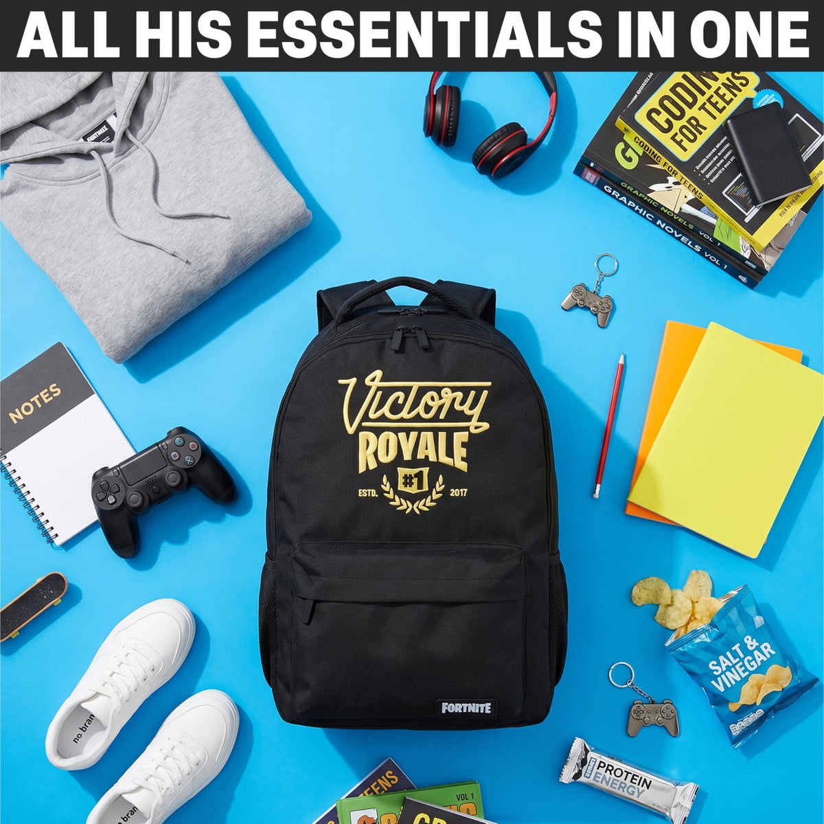 Get Trend Fortnite & Super Mario Kids Backpack – 4 Colors - Flex Gamingproduct_type