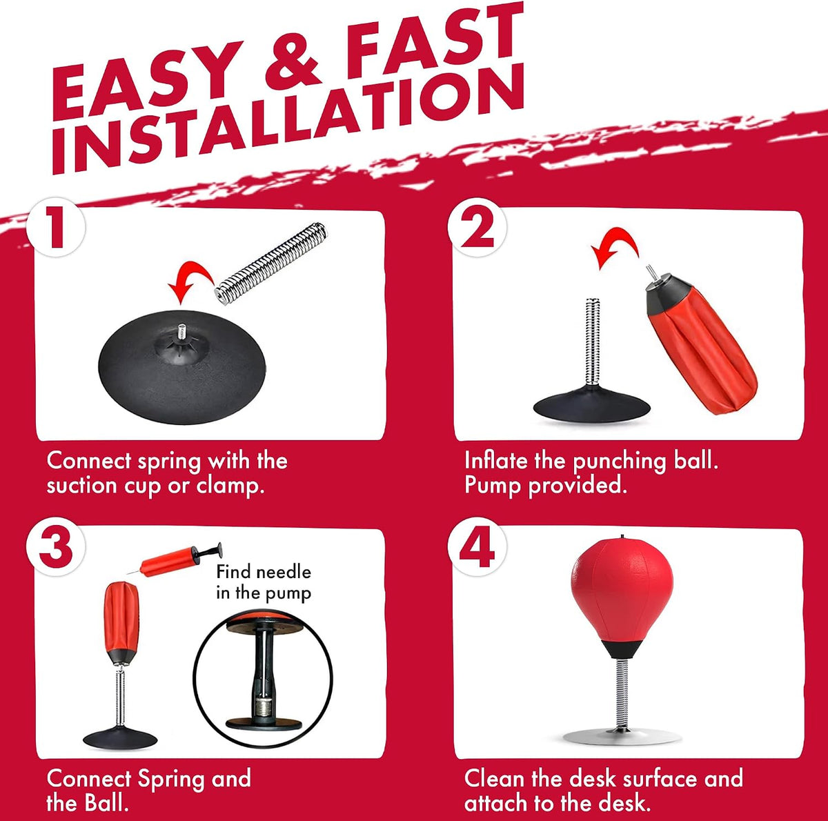 GLACIAL Desktop Stress Relief Punching Bag – 3 Colors - Flex Gamingproduct_type