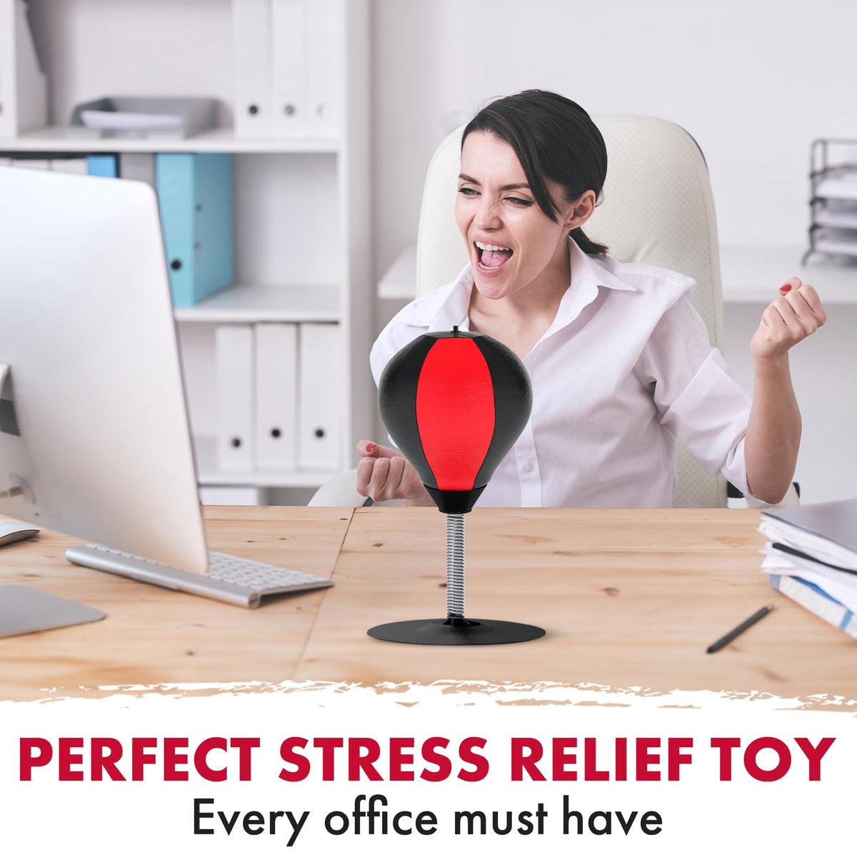 GLACIAL Desktop Stress Relief Punching Bag – 3 Colors - Flex Gamingproduct_type