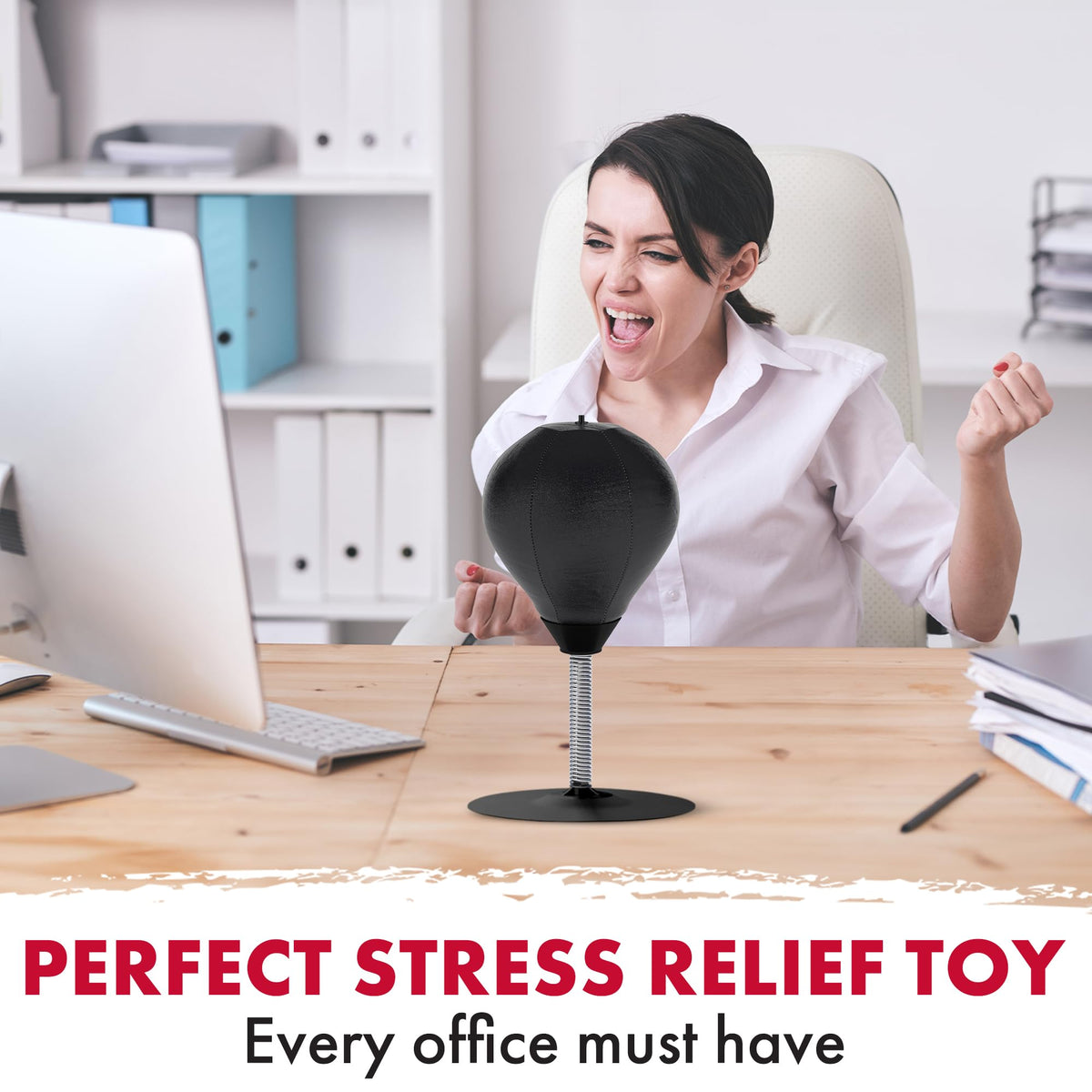 GLACIAL Desktop Stress Relief Punching Bag – 3 Colors - Flex Gamingproduct_type