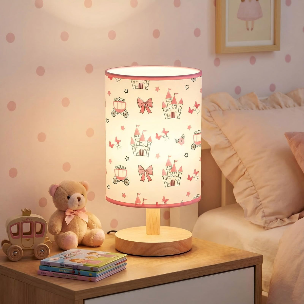Glooglitter Linen Bedside Lamp – 21 Styles - Flex Gamingproduct_type