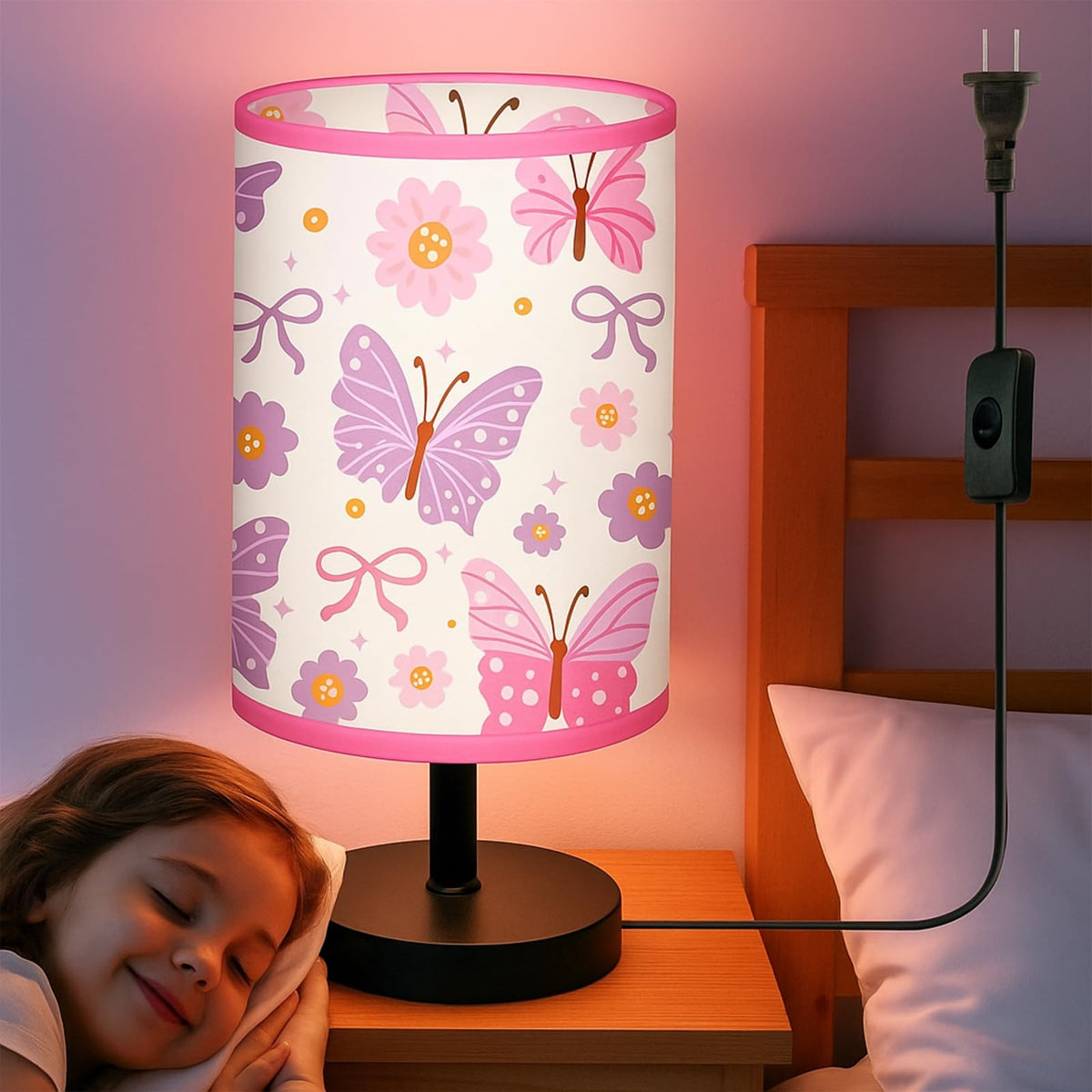 Glooglitter Linen Bedside Lamp – 21 Styles - Flex Gamingproduct_type