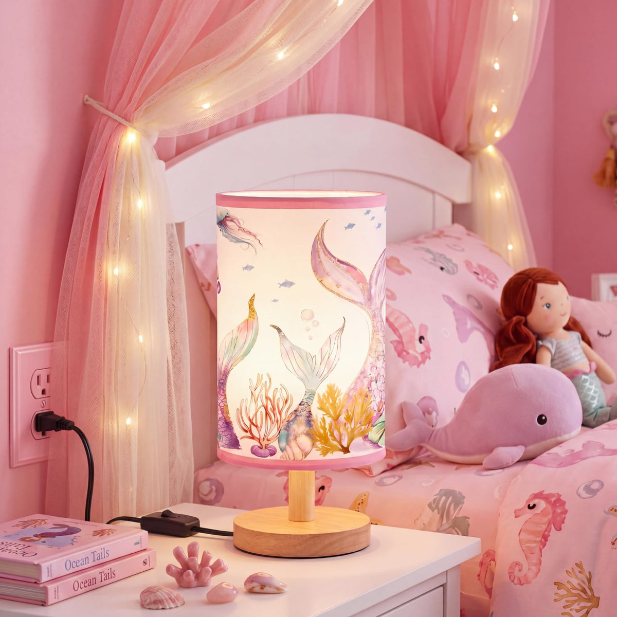 Glooglitter Linen Bedside Lamp – 21 Styles - Flex Gamingproduct_type