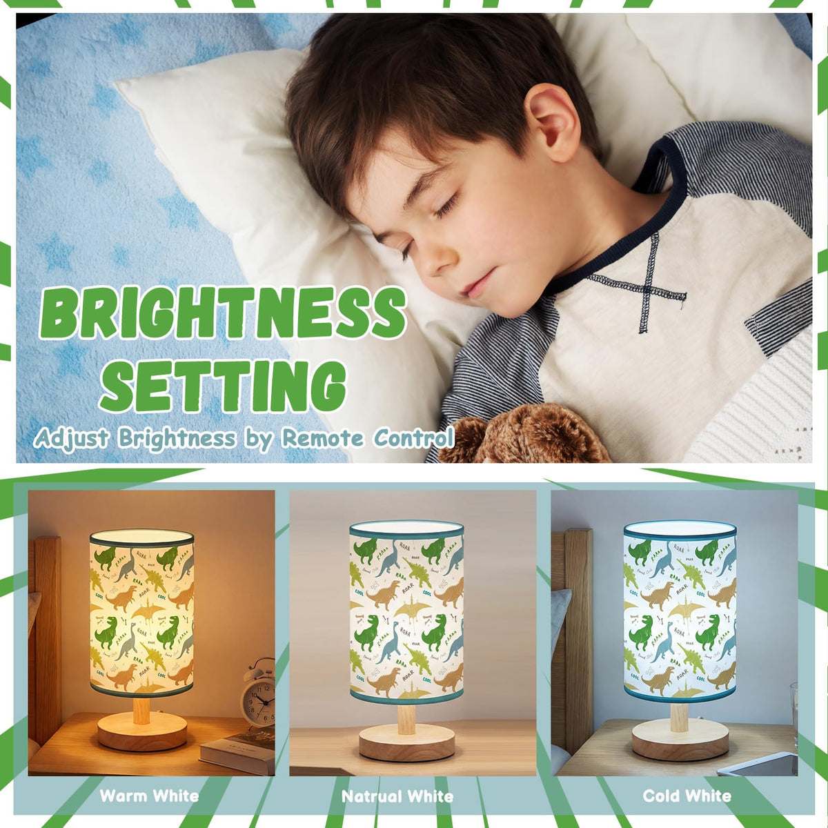 Glooglitter Linen Bedside Lamp – 21 Styles - Flex Gamingproduct_type