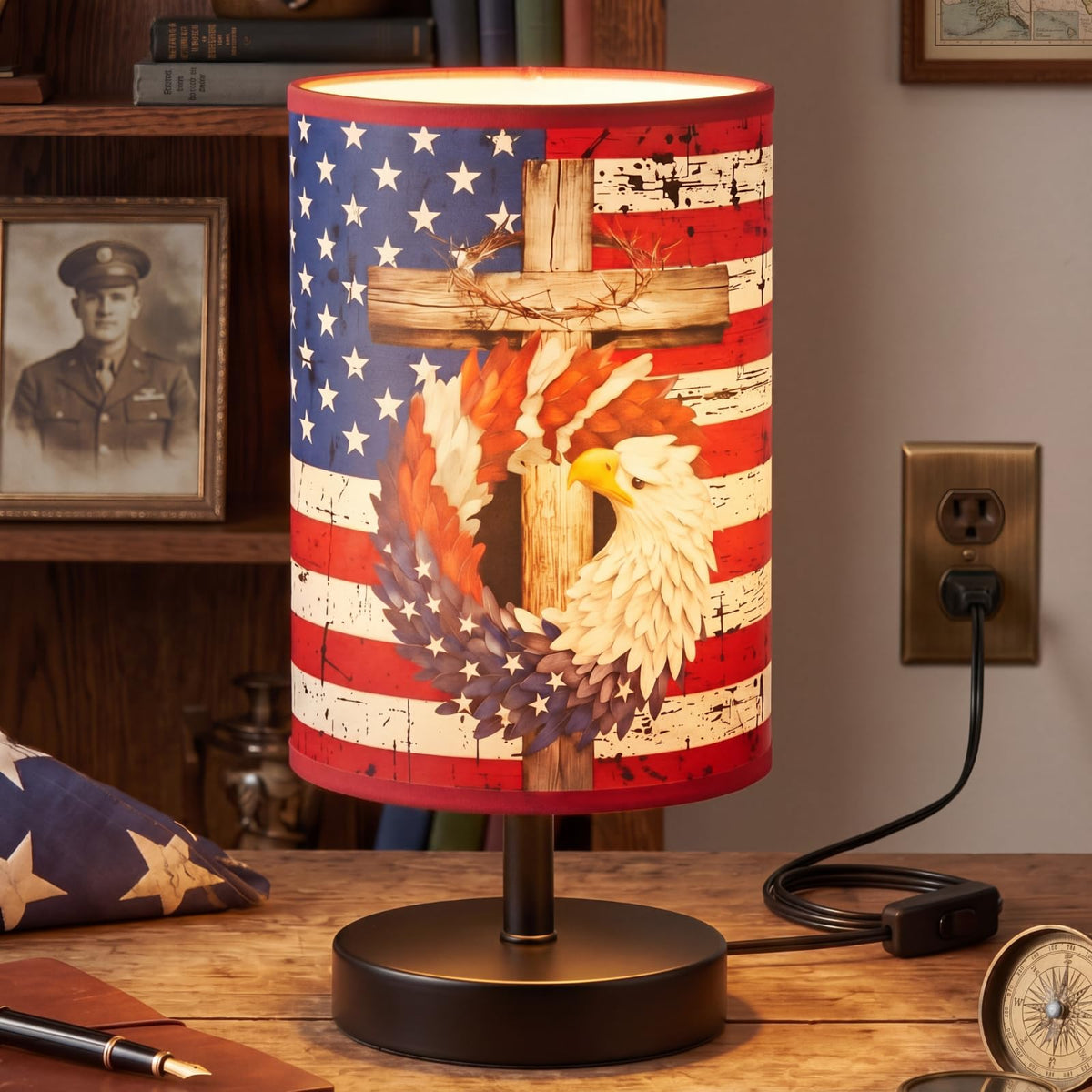 Glooglitter Linen Bedside Lamp – 21 Styles - Flex Gamingproduct_type