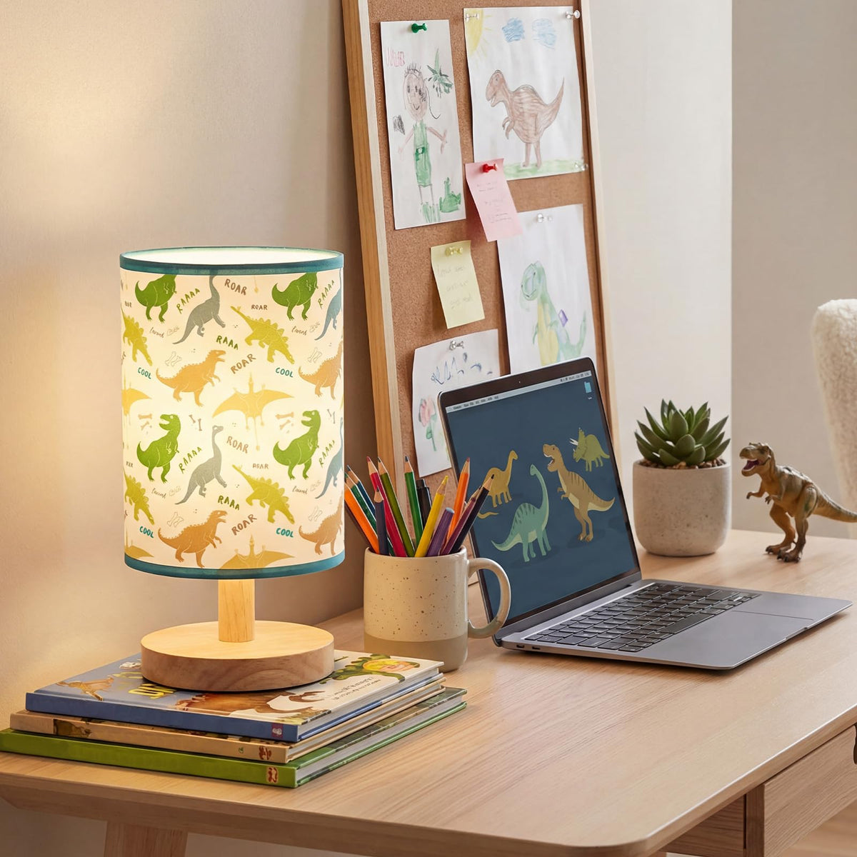 Glooglitter Linen Bedside Lamp – 21 Styles - Flex Gamingproduct_type