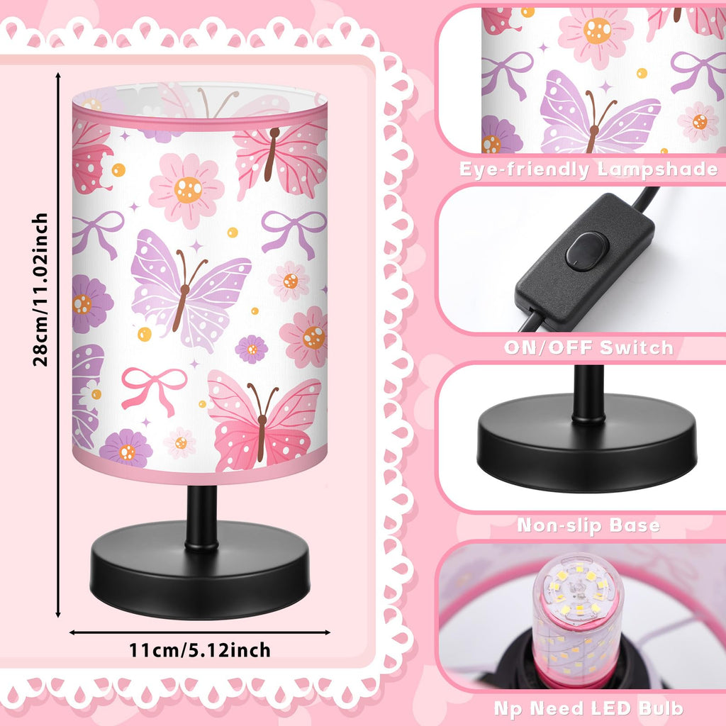 Glooglitter Linen Bedside Lamp – 21 Styles - Flex Gamingproduct_type