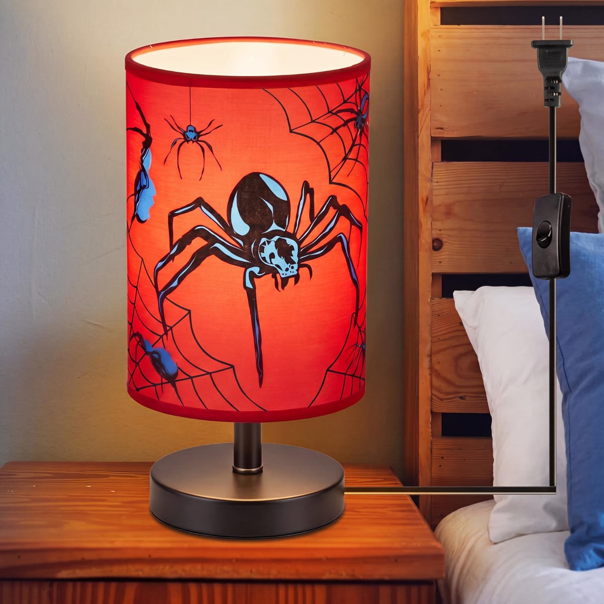 Glooglitter Linen Bedside Lamp – 21 Styles - Flex Gamingproduct_type