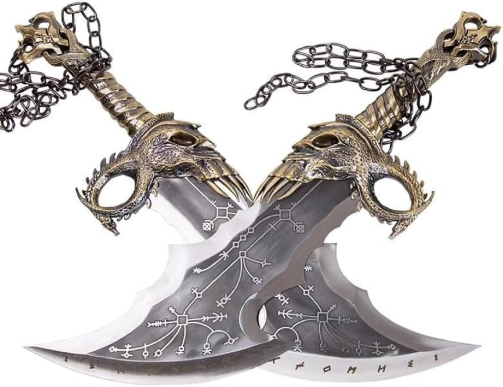 God of War Blades of Chaos – 1:1 Scale Replica Cosplay Prop by MDM King Tools - Flex Gamingproduct_type