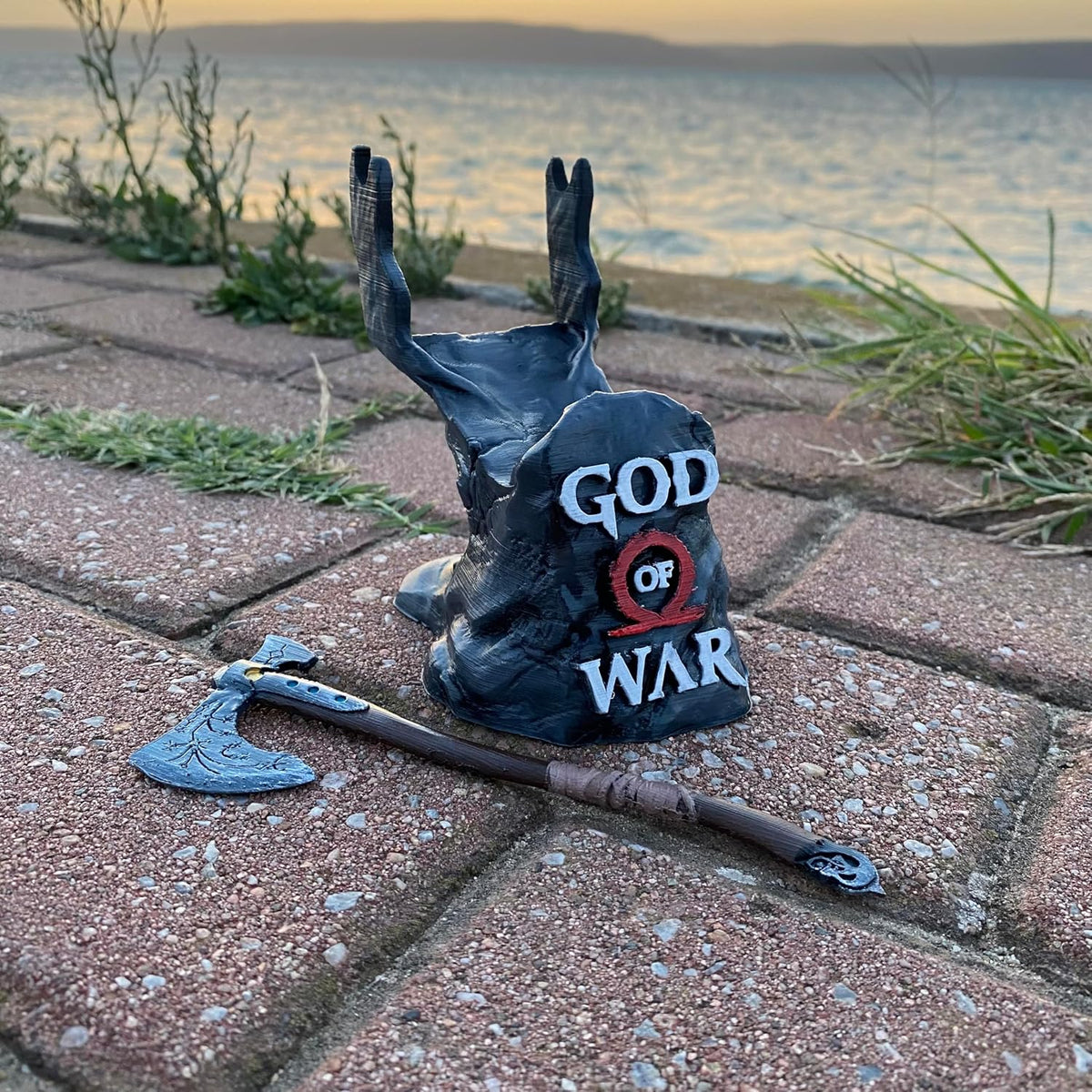 God of War Leviathan Axe Controller Stand – 3D Printed PLA - Flex Gamingproduct_type