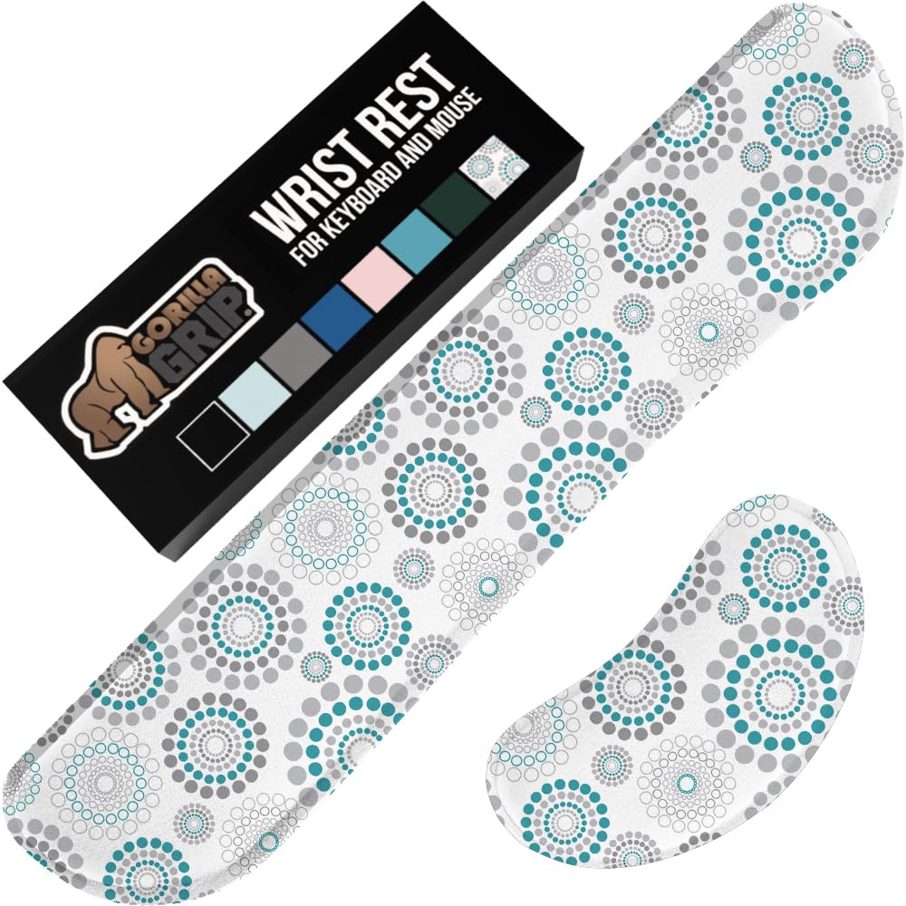 Gorilla Grip Memory Foam Wrist Rest Set – 2 Sizes & 8 Colors - Flex Gamingproduct_type