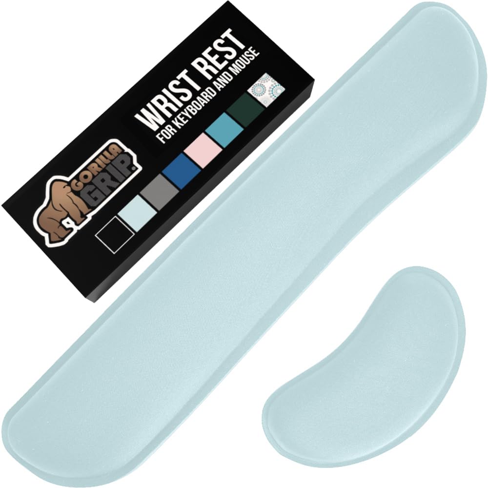 Gorilla Grip Memory Foam Wrist Rest Set – 2 Sizes & 8 Colors - Flex Gamingproduct_type