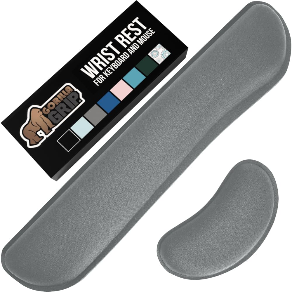Gorilla Grip Memory Foam Wrist Rest Set – 2 Sizes & 8 Colors - Flex Gamingproduct_type