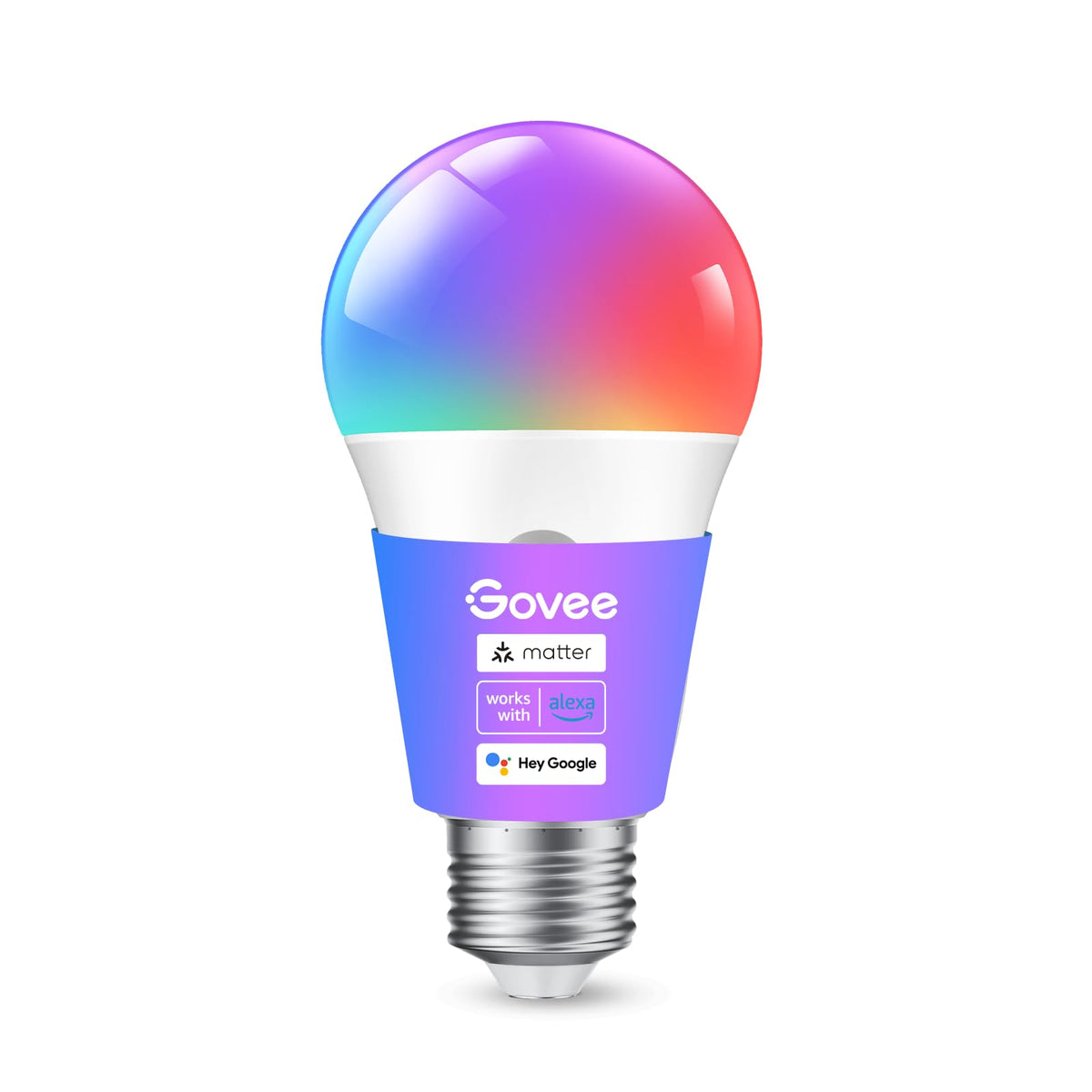 Govee A19 Smart Light Bulbs, RGBWW Color Changing, E26 – 5 Pack Sizes - Flex Gamingproduct_type