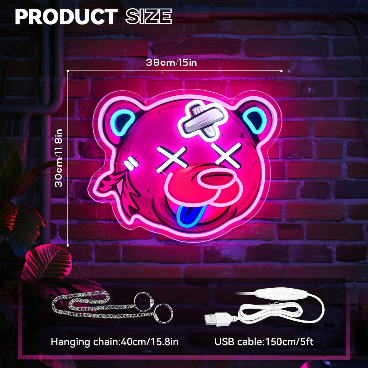 Graxie Cute Character LED Neon Sign – 3 Designs - Flex Gamingproduct_type