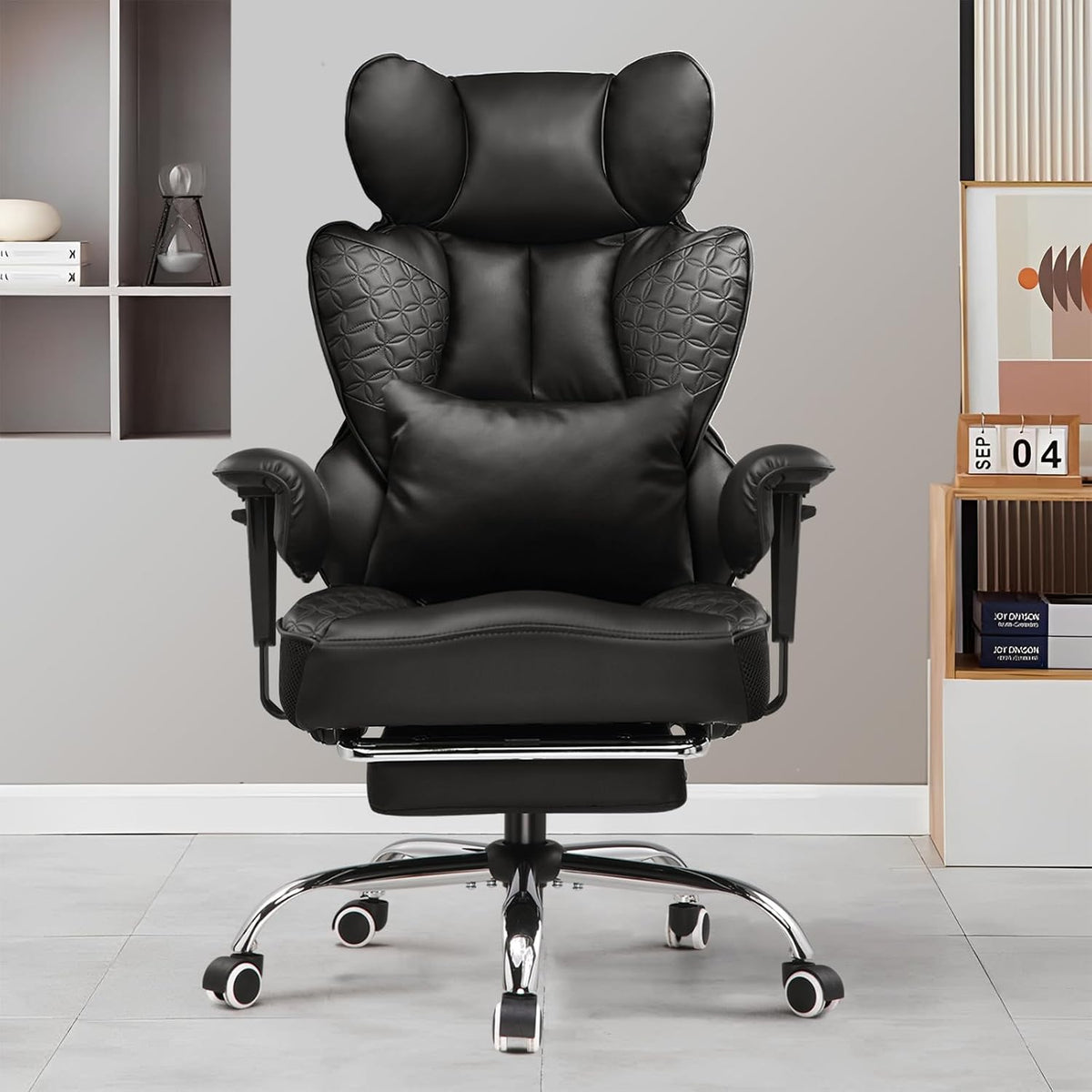GTPLAYER Big & Tall Gaming Chair 400lbs with Pocket Spring & Footrest – 8 Colors - Flex Gamingproduct_type