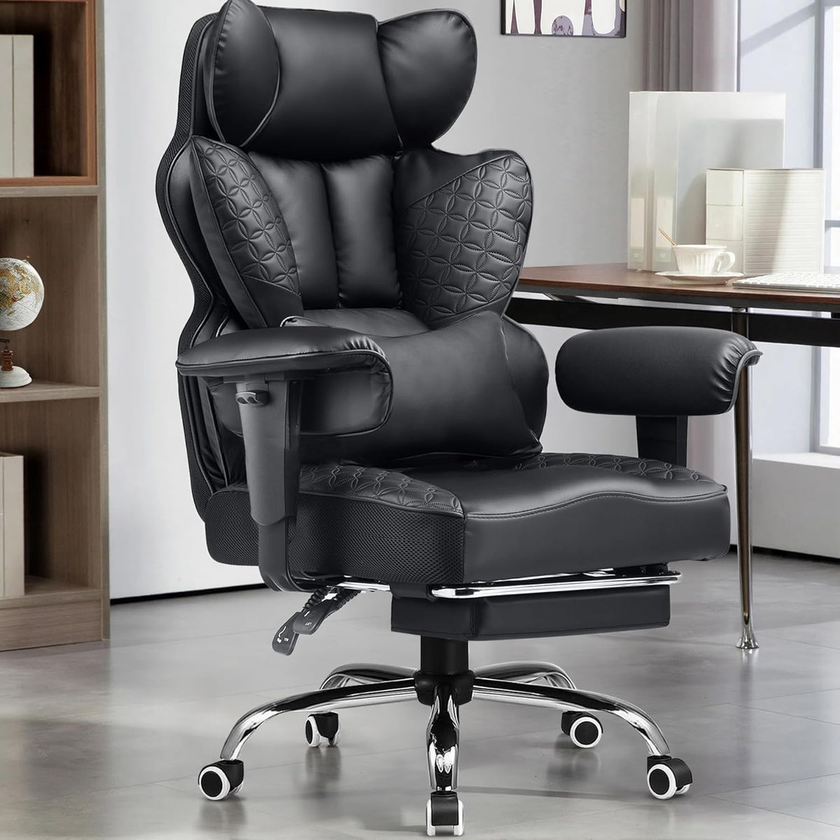 GTPLAYER Big & Tall Gaming Chair 400lbs with Pocket Spring & Footrest – 8 Colors - Flex Gamingproduct_type