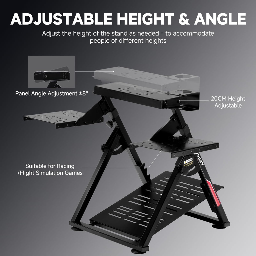 GTPLAYER GTS04 Sim Racing Wheel Stand – 3 Options - Flex Gamingproduct_type