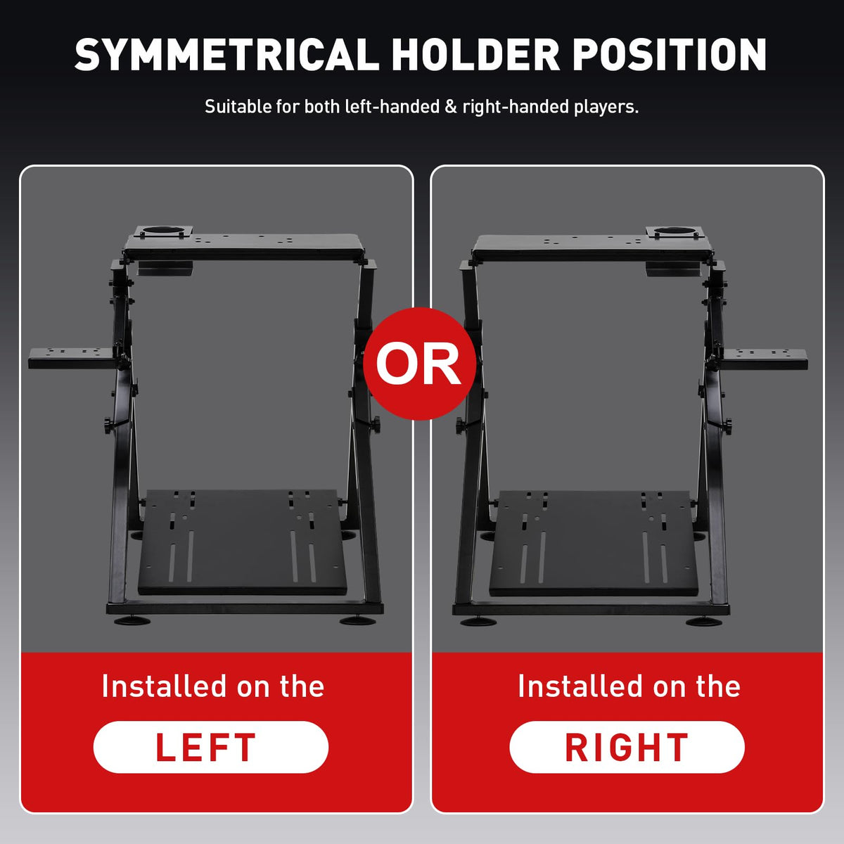 GTPLAYER GTS04 Sim Racing Wheel Stand – 3 Options - Flex Gamingproduct_type