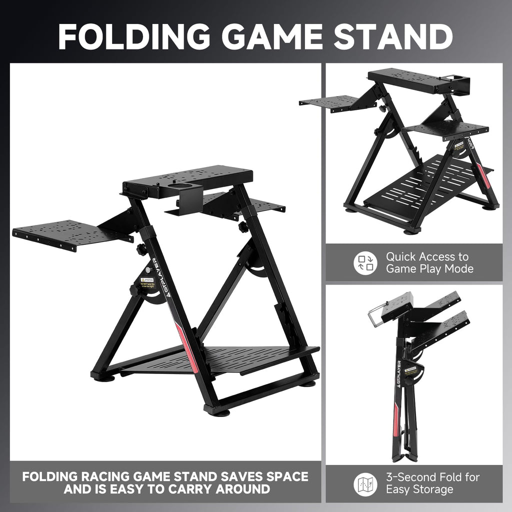GTPLAYER GTS04 Sim Racing Wheel Stand – 3 Options - Flex Gamingproduct_type