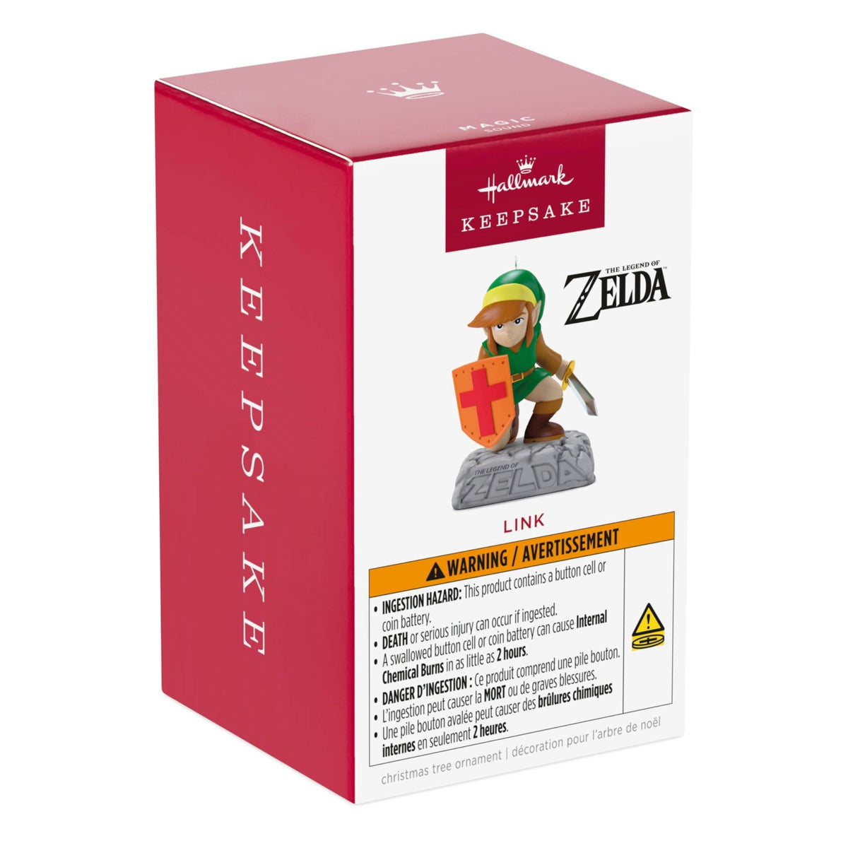 Hallmark The Legend of Zelda Link Ornament – 2 Styles - Flex Gamingproduct_type