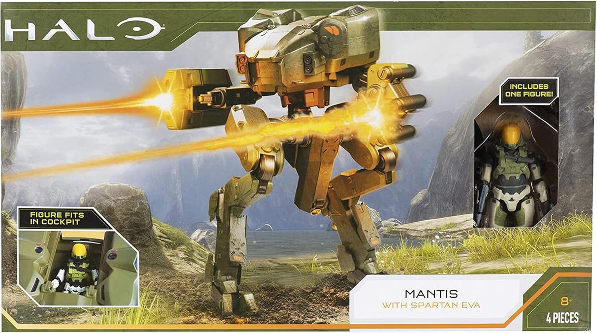 Halo World of Halo UNSC Mantis Deluxe Figure with Spartan EVA Pilot - Flex Gamingproduct_type