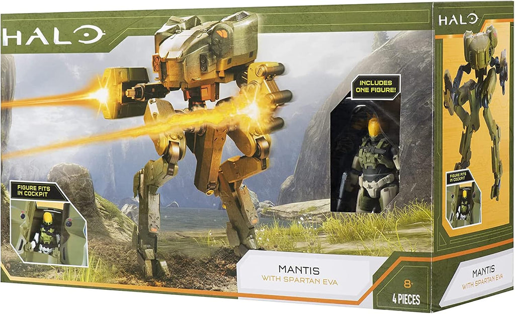 Halo World of Halo UNSC Mantis Deluxe Figure with Spartan EVA Pilot - Flex Gamingproduct_type