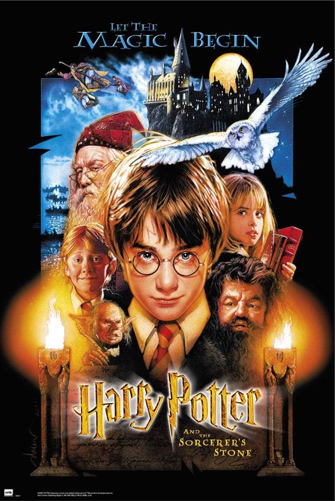 Harry Potter Sorcerer's Stone Wall Poster 24x36 – 3 Options - Flex Gamingproduct_type