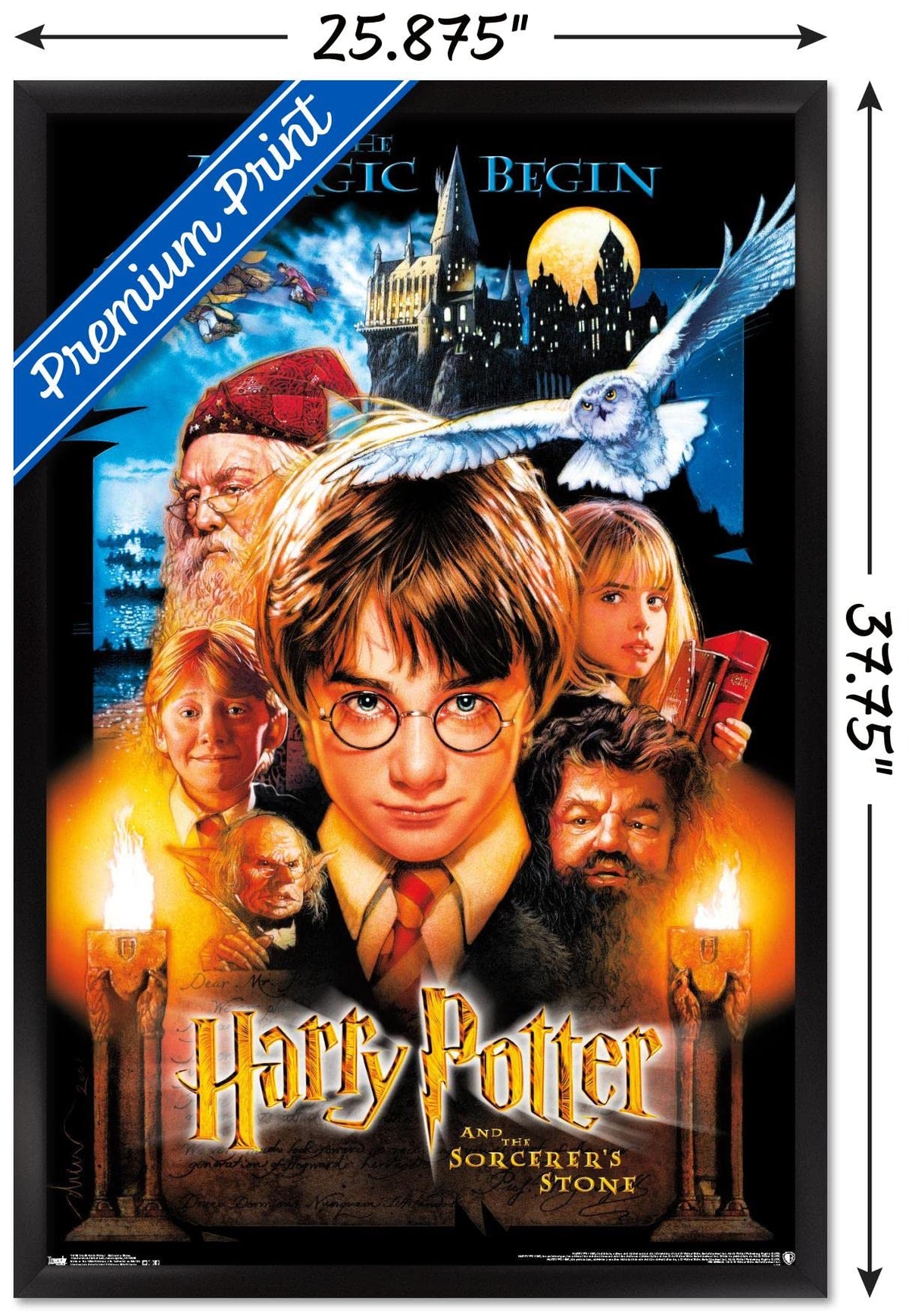 Harry Potter Sorcerer's Stone Wall Poster 24x36 – 3 Options - Flex Gamingproduct_type
