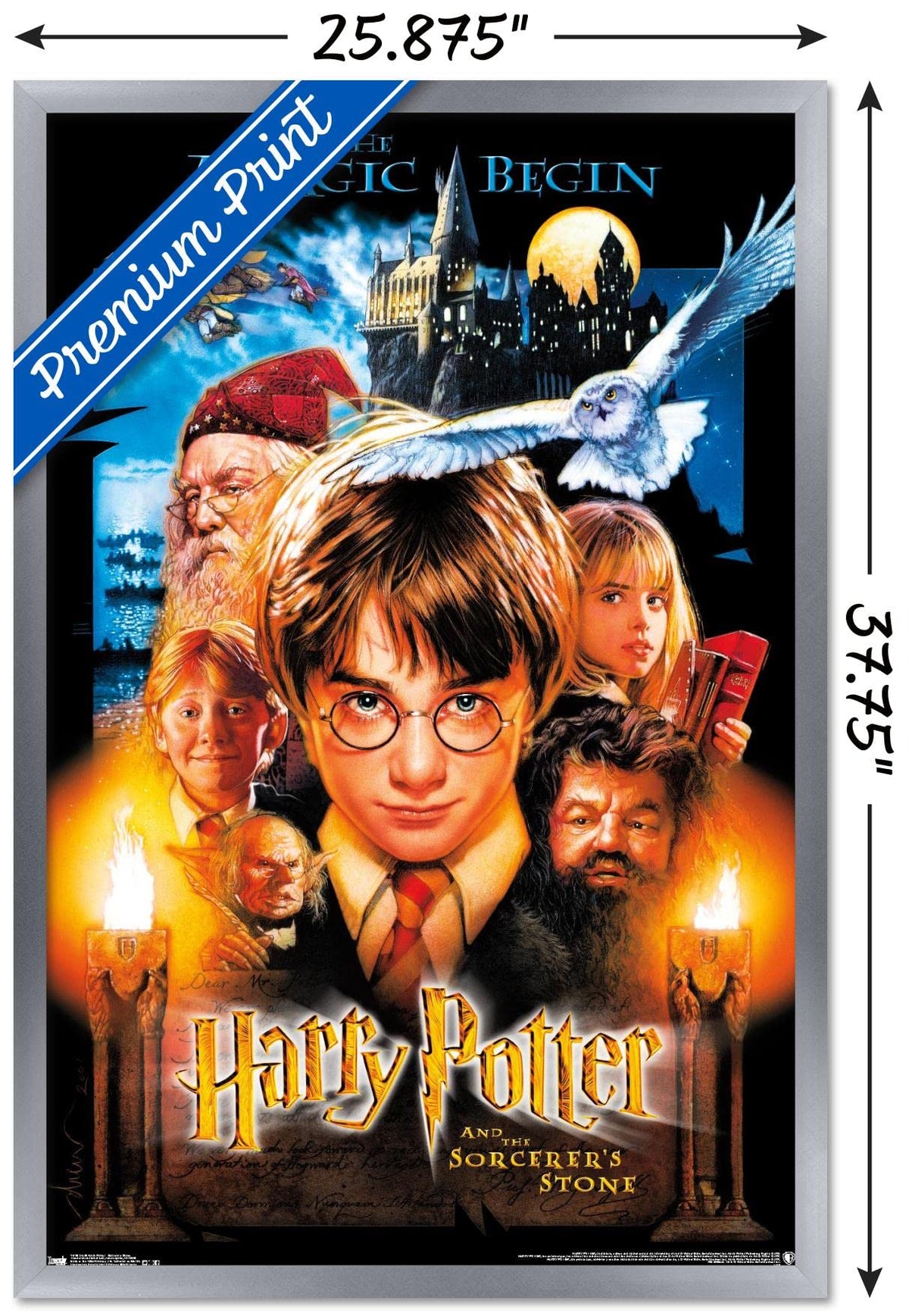 Harry Potter Sorcerer's Stone Wall Poster 24x36 – 3 Options - Flex Gamingproduct_type