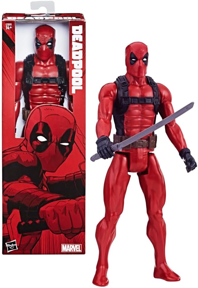 Hasbro Marvel Deadpool 12-Inch Action Figure with Sword Accessory - Flex Gamingproduct_type